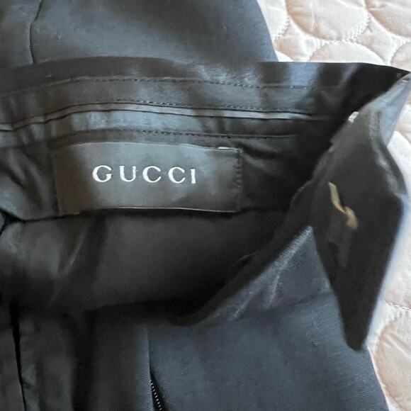 Gucci Wool-Blend Tailored Trousers – Made in Italy – IT 50R (~US 34R - Picture 12 of 13